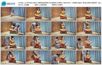 主人亲手包的人肉粽子》团缚吊起来的肉粽子在此刻的端午节日献给大家欣赏，今年就用绳
