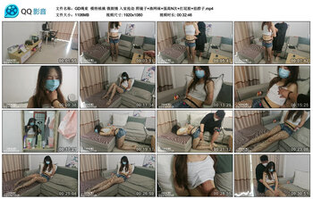 【GD绳束】模特桃桃 微剧情 入室抢劫 照镜子+渔网袜+强高N次+打屁股+掐脖子
