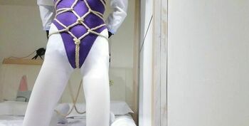 体操服柜中直臂自缚
