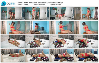 【鲁R绳艺】咖啡姐真空穿搭 自我欣赏到逐渐上头 成吨私货内衣大搜查