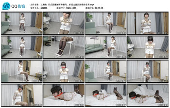 【红鲤鱼】日式紧缚捆绑和驷马，承受力强的新模特首秀