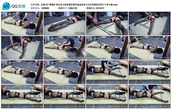 绳精病 黑丝美女被紧缚折磨昏迷竟被变太玩弄美脚疯狂榨汁半梦半醒