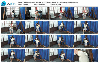 【试炼原创】JK女孩吊缚+镣铐放置（压舌+异物深喉++激烈反抗+丝袜套头+自救）被虐到...