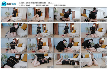 【波斯姬】驷马捆绑喜欢堵嘴和股绳的小女友