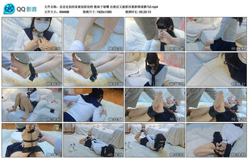 【念念定拍回家被劫匪劫持】脱袜子堵嘴 自救后又被抓回重新绑成驷马0