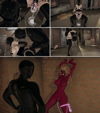 【胧月工坊】肉人形 调教 玩弄 NTR 胶衣 堵嘴 人形 蒙面 BDSM 拘束 失禁 中文剧情向