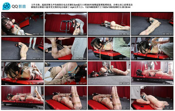 超级涩情女声伪娘限位电击折磨5.5cm超大口球300米细绳超紧缚脱缚挑战，在喷出来之...