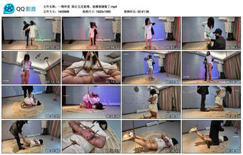 【一绳所爱】陈红五花紧缚，胳膊都捆紫了