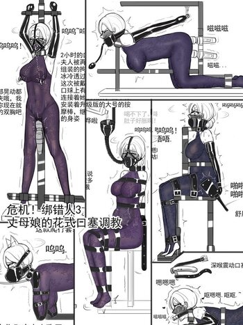 【夜匠】《危机！绑错人3丈母娘的花式口塞调教》
