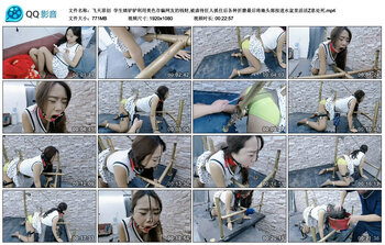 【飞天原创】学生婊驴驴利用美色诈骗网友的钱财,被虐待狂人抓住后各种折磨最后将她头...