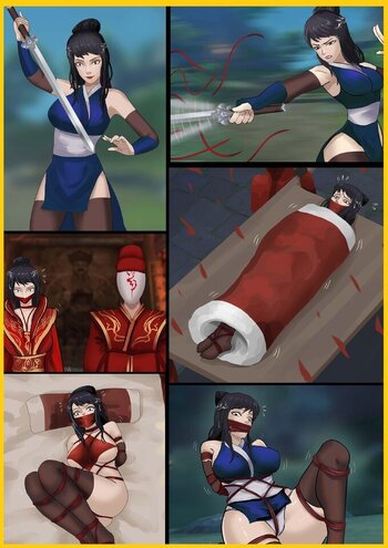 【king】《性感侠女——魔教抢婚》诡异的魔教绑架武功高强的女侠 层层拘束 诡异的缚婚成亲
