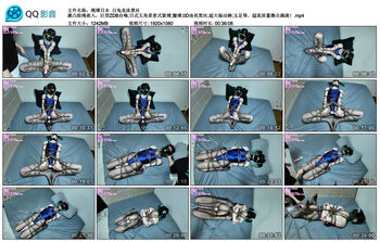 【绳缚日本】白兔竞泳黑丝 激凸股绳嵌入，巨型ZDB自嗨;日式五角星密式紧缚;蟹缚;0D...