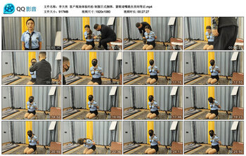 【李大侠】客户现场体验约拍 制服日式捆绑，蒙眼堵嘴跪在房间等后
