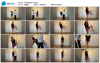 不同吊缚折磨小女奴