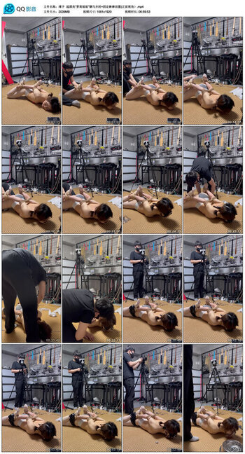 【缚予】超漂亮“萝莉姐姐”驷马并肘+固定棒棒放置(正面视角）